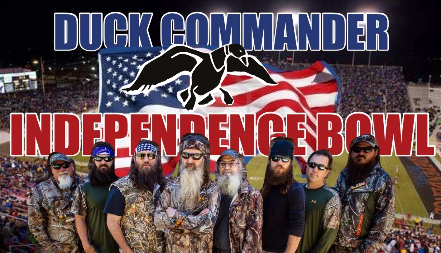 Yes, this was actually a thing until Duck Commander (of "Duck Dynasty" fame) was dropped as the primary sponsor of the bowl game in March 2015. 